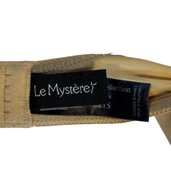 Le Mystere 36B Gigi Bra Beige Full Coverage Pushup Underwire Smooth T-Shirt Bra - Picture 3 of 7